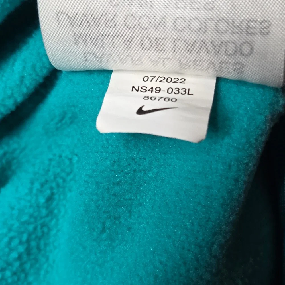 Nike Miami Dolphins NFL Therma-FIT On-Field Hoodie Aqua Blue Mens Small